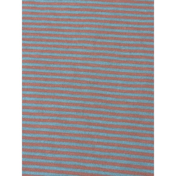 Vineyard Vines Edgartown Polo Shirt XL Pink Blue Striped Pima Cotton Blend Mens - Picture 4 of 5